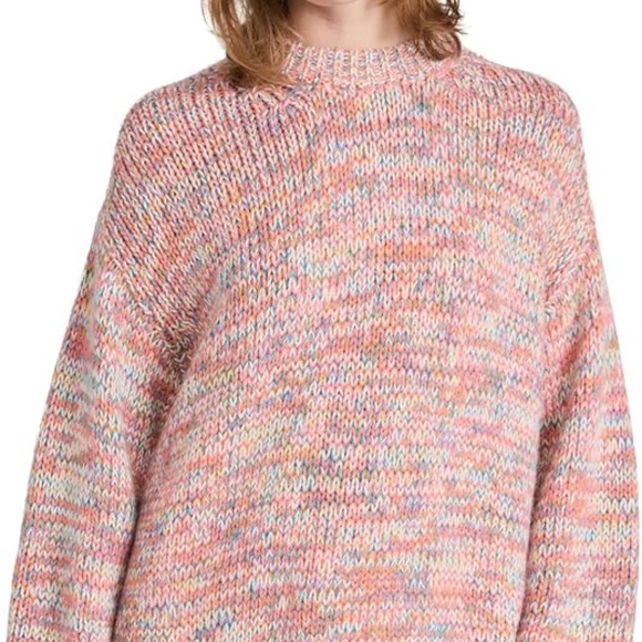 Velvet by Graham & Spencer Women's Trix Rainbow Alpaca Pullover Sweater Small - Picture 5 of 5